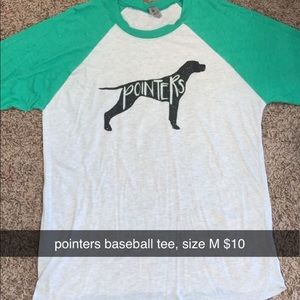 Pointers baseball tee